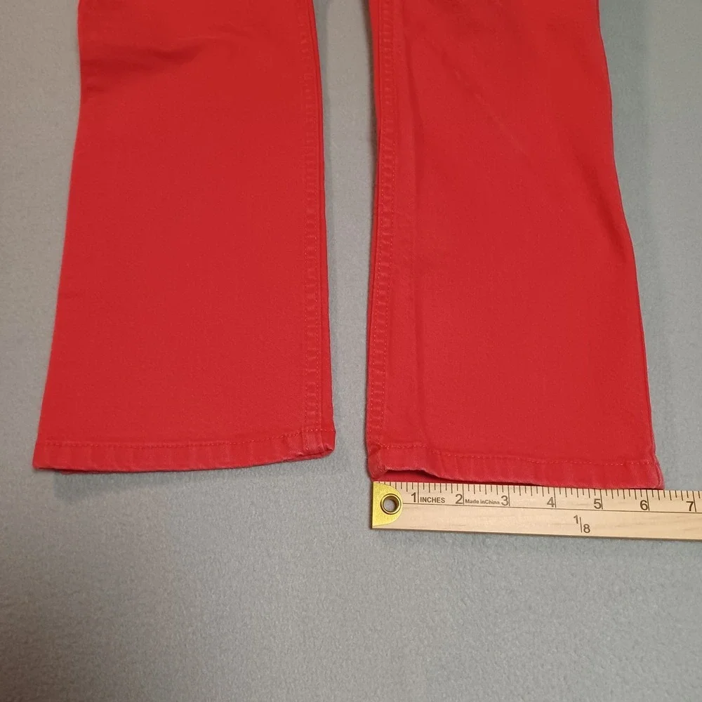 Old Navy Super Skinny Jeans Red Boy Size 18 Cotton Stretch Pants 28x31 256219-04